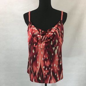 SLIMFABULOUS spaghetti STRAP TOP XL draped fronT